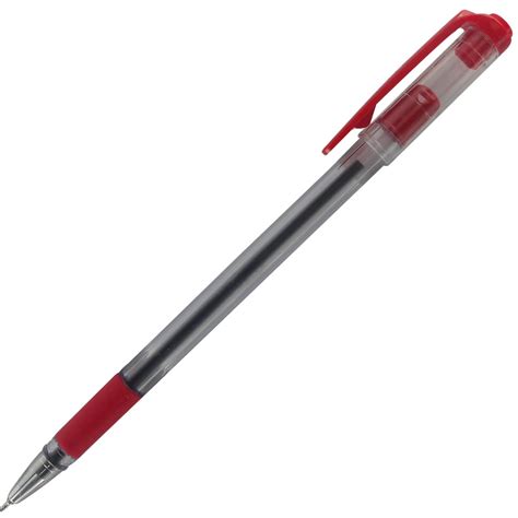 Linc Maxo Model: 12816 Transparent body with Red ink fine tip ball pen