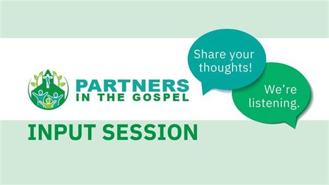 Partners in the Gospel Input Session, Holy Cross Catholic Church, Gig ...