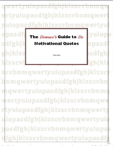 The Downer's Guide to DeMotivational Quotes[Annotated] eBook : Fox ...