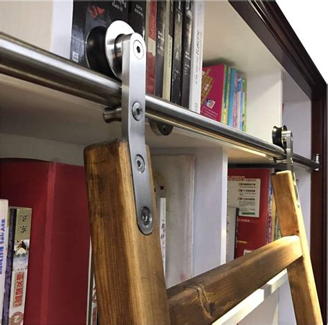 DIYHD SLD-12FT Rolling Library Kit, 12ft, Sliding Ladder Hardware ...