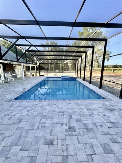 Image result for Pool Screen Enclosures Landscaping