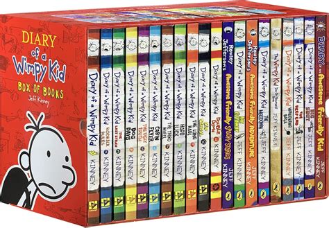 Buy A Library Wimpy Kid Complete Collection Series 1-20 Boxed Set ...