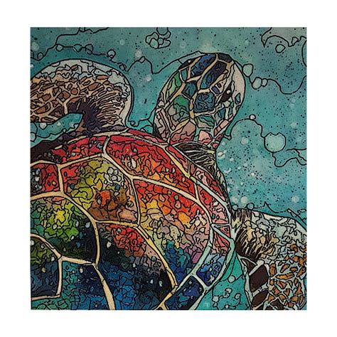 "Painted Shellter" - Fantasea Series Turtle - SPOLIARIUM