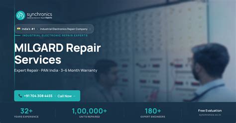 MILGARD Repair Services India | Synchronics