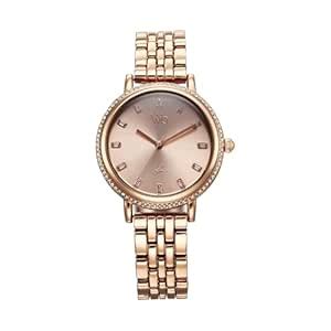 Buy Fastrack Vyb Enigma Rose Gold Dial Alloy Strap Watch for Women at ...