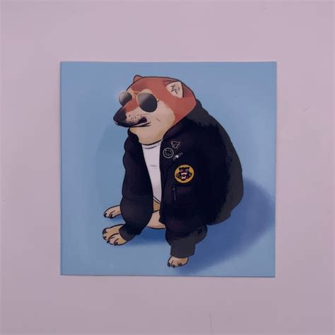 Buy Cheems Sticker Online In India - Etsy India
