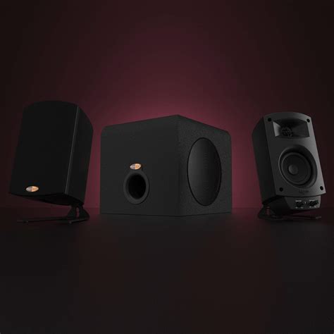 Buy Klipsch ProMedia 2.1 THX Certified Computer Speaker System (Black ...
