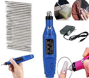 DIY Crafts 30x, Diamond Burr, Electric Pen Shape Drill Metal Polishing ...