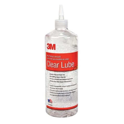 3M 1 qt. Chain, Cable, and Wire Rope Lubricant Bottle Clear WLC-QT | Zoro