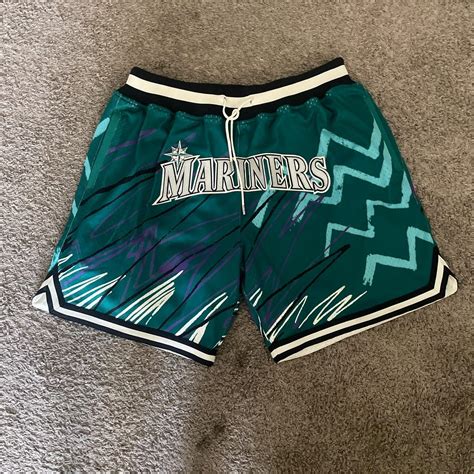 Seattle Mariners Just Don Shorts - Depop