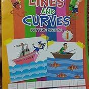 Buy Lines and Curves Pattern Writing Book 1 for Age 2-4 years Book ...