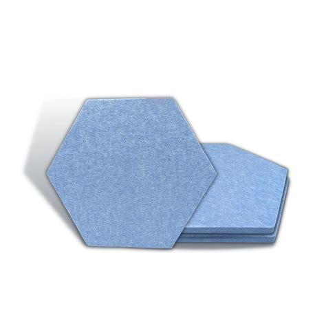 UNIDUS Acoustics Hexagon Acoustic Panels for Wall 12 x 10 Inches 9mm ...