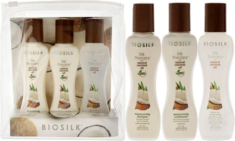 Amazon.com : Biosilk Silk Therapy With Natural Coconut Oil Set ...