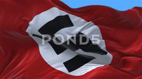 Nazi Flag Waving