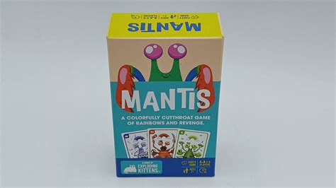Mantis Card Game: Rules for How to Play - Geeky Hobbies