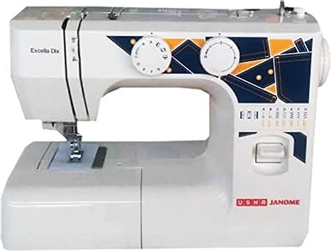 Usha Janome Excella DLX Automatic Sewing Machine (White) : Amazon.in ...
