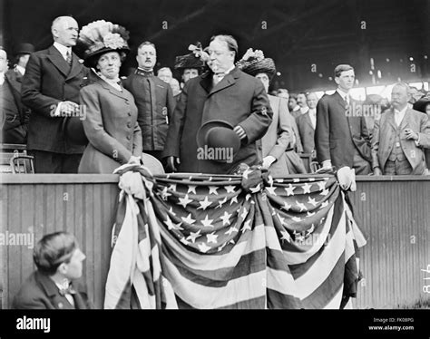 U.S. President William Howard Taft and First Lady Helen Herron Taft, at ...