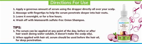Mamaearth Onion Scalp Serum with Onion Oil and Niacinamide