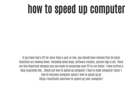 Speed Up Computer Settings 的图像结果