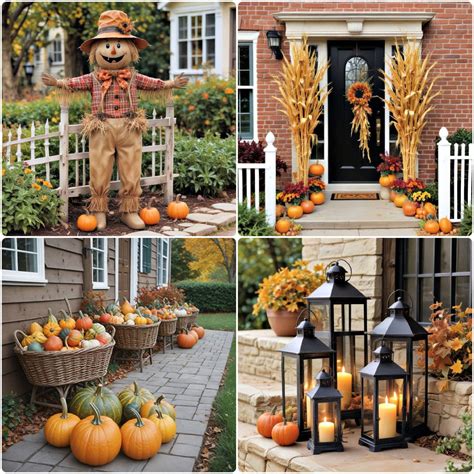 40 Fall Outdoor Decorating Ideas for A Cozy Autumn