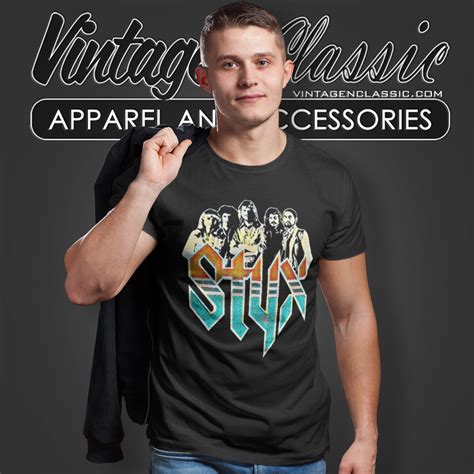 Styx Band Retro Shirt - Vintagenclassic Tee