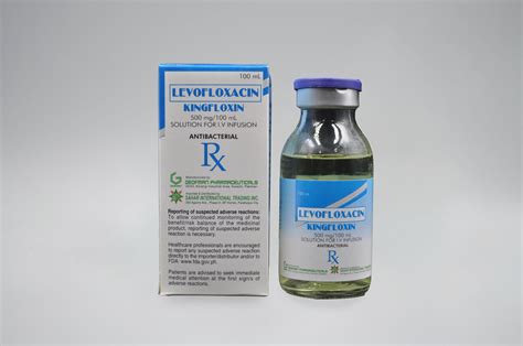 Levofloxacin (as Hemihydrate) – KINGFLOXIN | Sahar Pharma