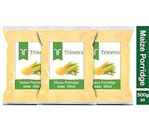 Trinetra Makka Daliya | High-Fiber Corn Cereal for Energy & Vitamin B12 ...