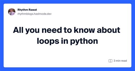 Python Loops For Dummies 的图像结果