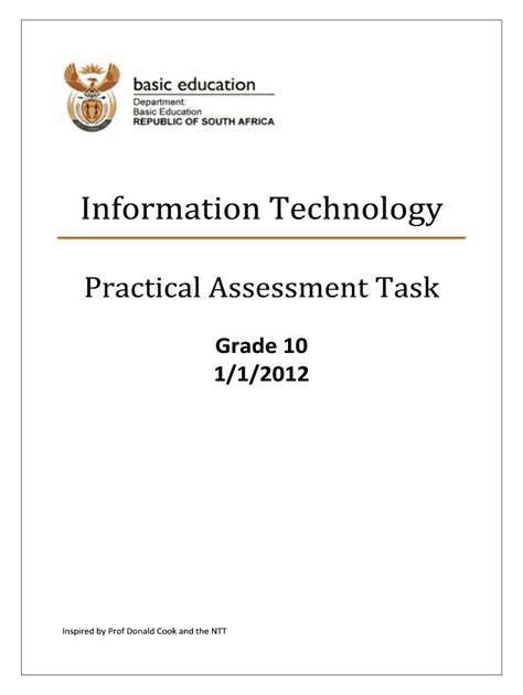 Image result for Practical Assessment Task Computer Applications Technology Phase 2
