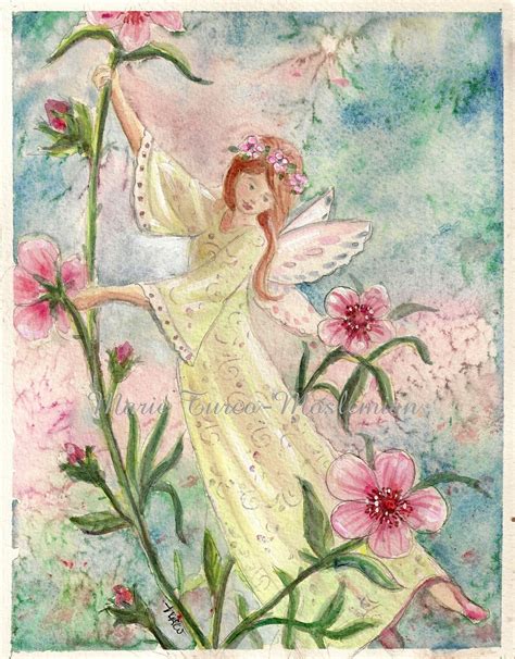 Fairies and Tails: Original Wind fairy painting