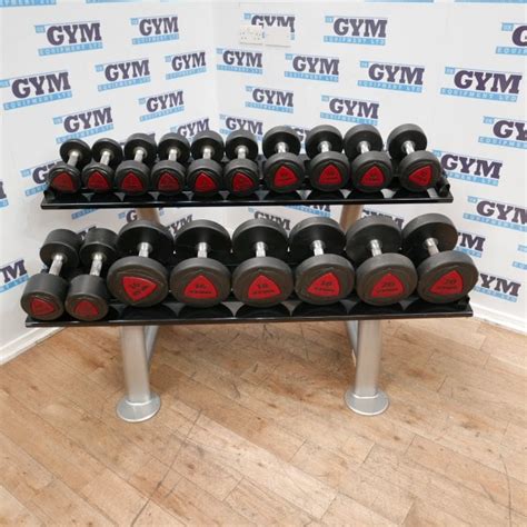 Used 4 - 20kg Ziva Dumbbells & Rack - Strength Training from UK Gym Equipment Ltd UK