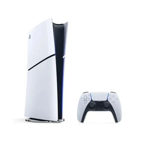 PS5 Slim White Disc Console – Indian Warranty | GamesBaba