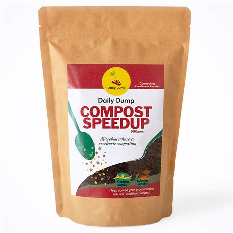 Daily Dump Compost Speedup 950gms (1kg) I Microbes for Accelerated ...