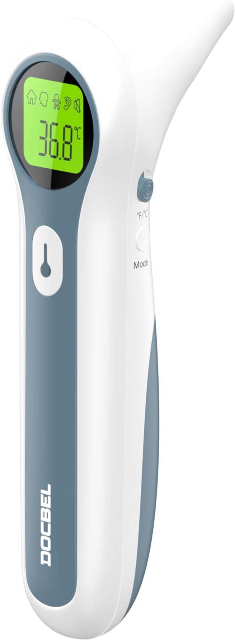 DOCBEL Dual Mode (Forehead and Ear) Infrared Digital Thermometer For ...