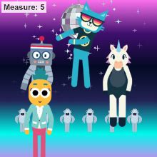 Code.org New Dance Lab Project 的图像结果