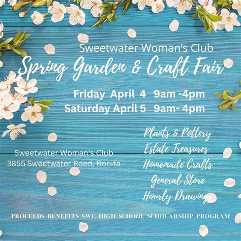 Annual Spring Garden & Craft Fair, 3855 Sweetwater Rd, Bonita, CA ...