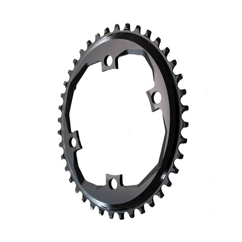 absoluteBLACK Apex 1 Oval Traction Chainring, 40T - Black — Send It Bikes