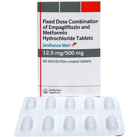Jardiance Met 12.5 mg/500 mg Tablet | Uses, Side Effects, Price ...