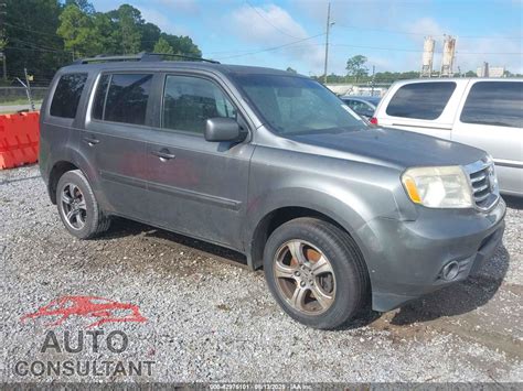 2013 Honda PILOT EX-L Gasoline - 5FNYF3H7XDB021384