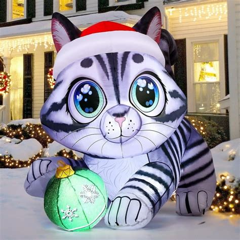 Image result for Christmas Cat Inflatable