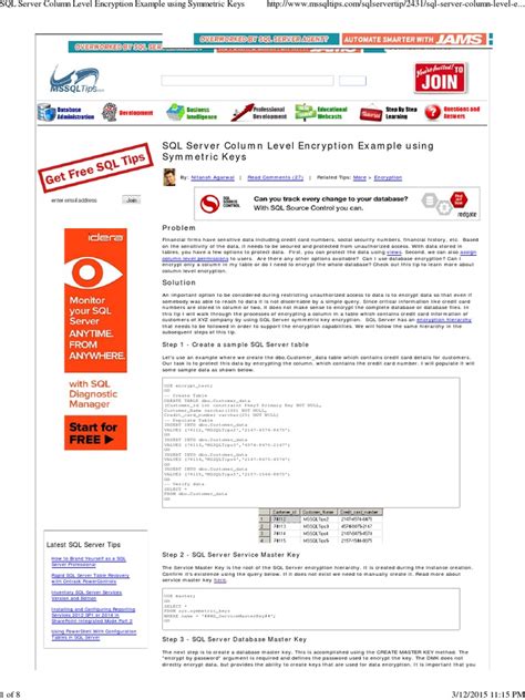 How to Decrypt Column in SQL Server 的图像结果