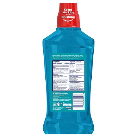 Buy Colgate Total Gum Health Alcohol Free Mouthwash, Antibacterial ...