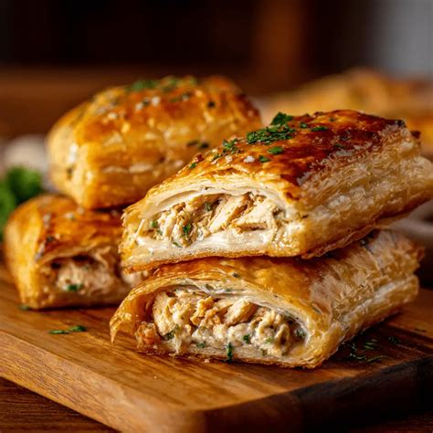Creamy Chicken Puff Pastry - Tasty Chow
