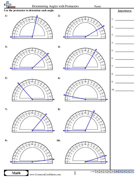 Drawing Angles Worksheet 的图像结果
