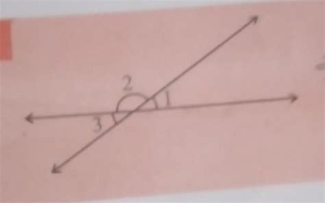 1. In the given figure, if ∠1 = 30º find ∠2 and ∠3.2. Give an example ...