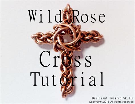 Image result for Chainmaille Cross Tutorial