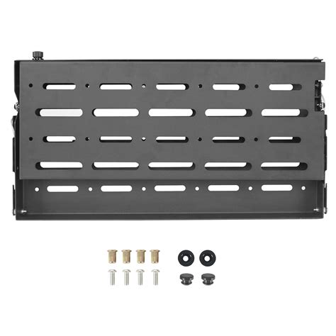 Hooke Road Wrangler JK Tailgate Table Camping Cargo Shelf Storage Rack ...