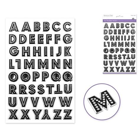 Caps Font Silver Sticker – CRAFTERS CORNER