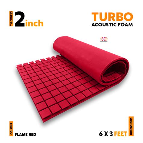 Turbo Acoustic Foam Panels for soundproofing and acoustic treatment ...