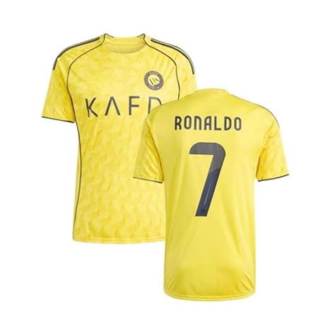 Ronaldo 7 New Al Nasser Jersey-2025 for (Kids,Men&Boys)(8-9Years ...